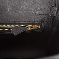 Hermes Black Togo Birkin 25cm Gold Hardware