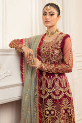 Mushq | Hemline Aura Debut Wedding Formals | SCARLET
