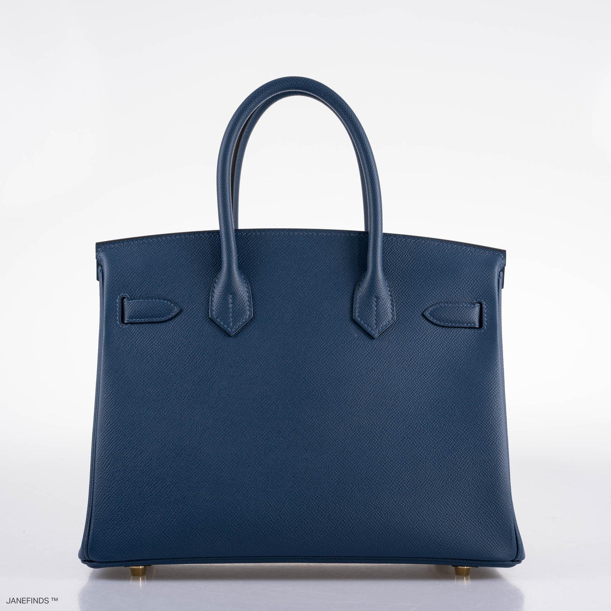 Hermes Birkin 30 Deep Blue Epsom with Gold Hardware