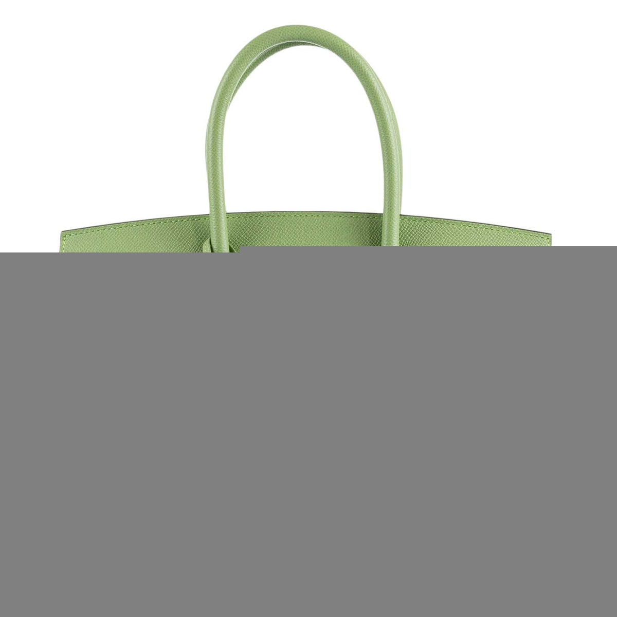 Hermes Birkin 30 Sellier Vert Criquet Madame Grain Palladium Hardware