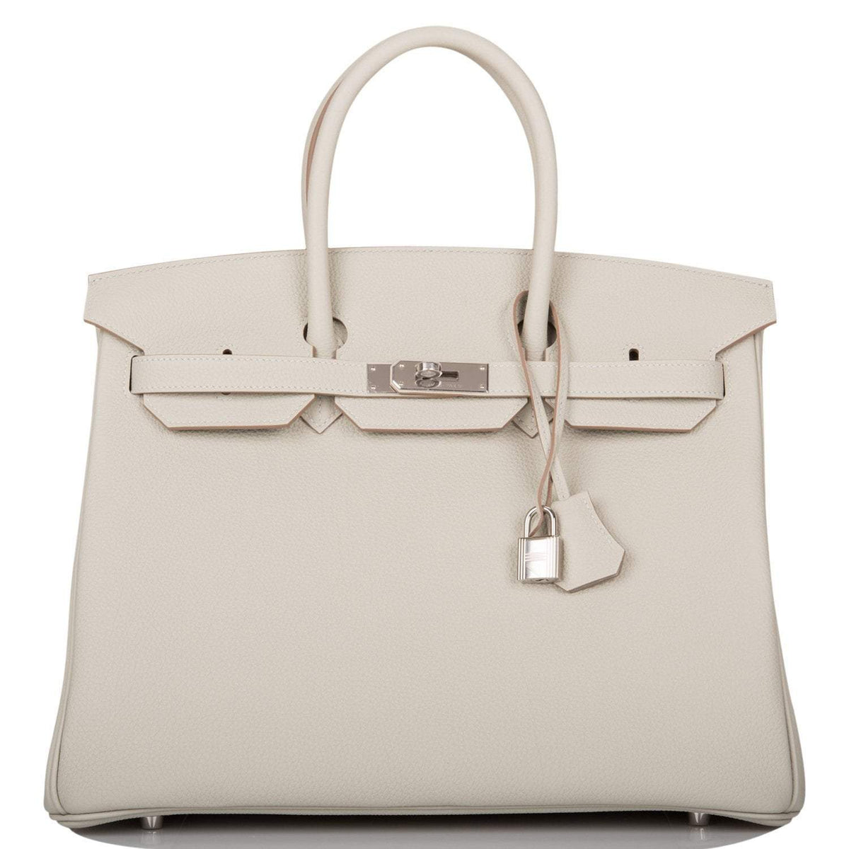 Hermes Gris Perle Togo Birkin 35cm Palladium Hardware