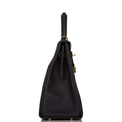 Hermes Kelly Retourne 32cm Black Togo Gold Hardware