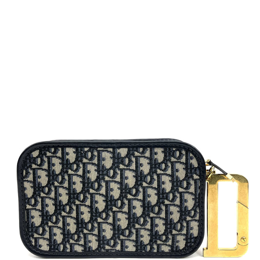CHRISTIAN DIOR 2019 Oblique Diorquake Pouch