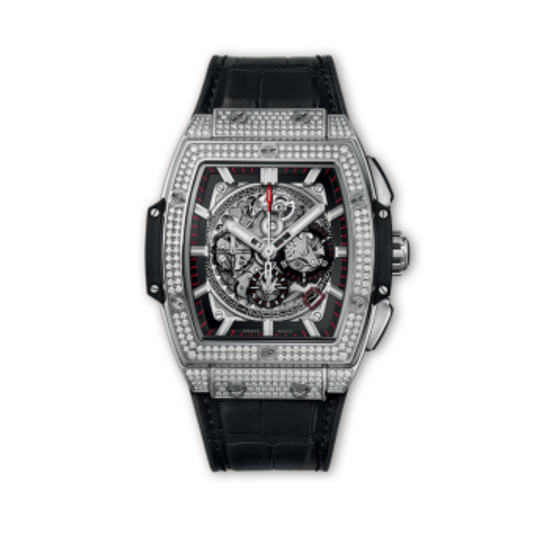 Hublot SPIRIT OF BIG BANG 45 mm TITANIUM PAVÉ