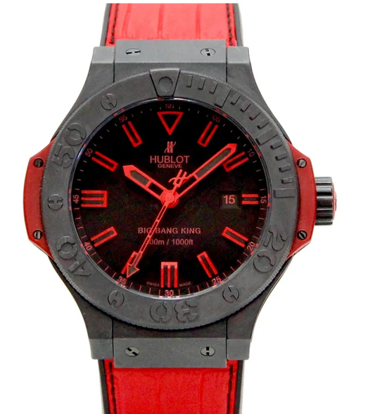 Hublot Big Bang King 300m 'All Black-Red' 48mm Limited Edition
