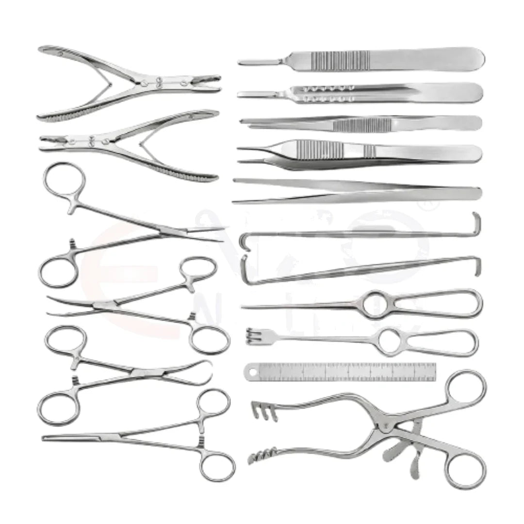 Basic Orthopedic Soft Tissue Instrument Set – 60 Pieces