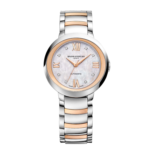 Baume & Mercier Promesse Core Two Tone Stainless Steel/Rose Gold 34mm