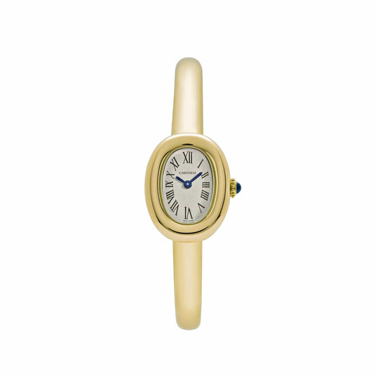 Cartier Baignoire Mini WGBA0044 (WGBA0018) 'Ladies' Yellow Gold Quartz (2025)
