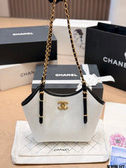 Chanel 26C Straw Tote Bag