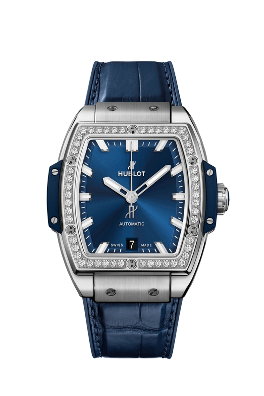 Hublot Spirit of Big Bang 39mm Titanium Blue Diamonds
