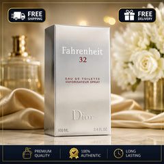 Christian Dior Fahrenheit 32 Eau de Toilette EDT 100ml / 3.4 fl oz Men's Fragrance Spray