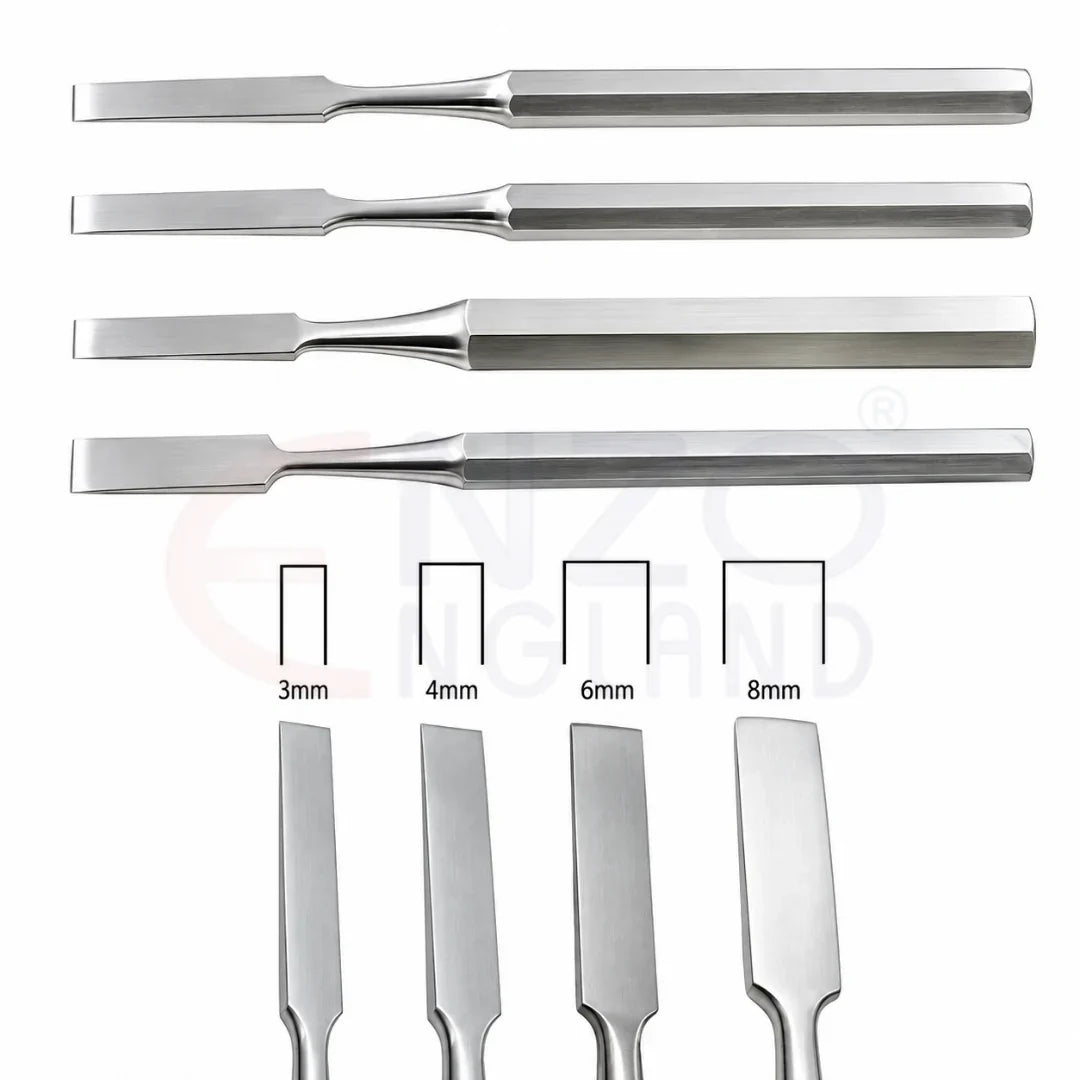 Hoke Osteotomes Straight Set - 4 PCS