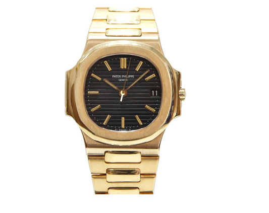 Patek Philippe Nautilus 3800J Yellow Gold 37mm Blue Dial