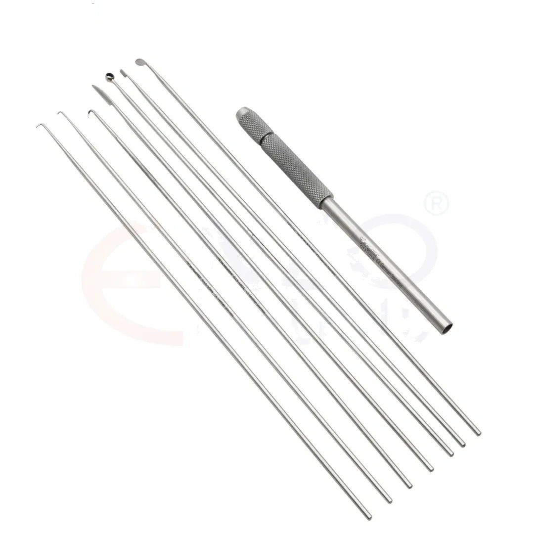Neuro Knife Set with Universal Chuck Handle