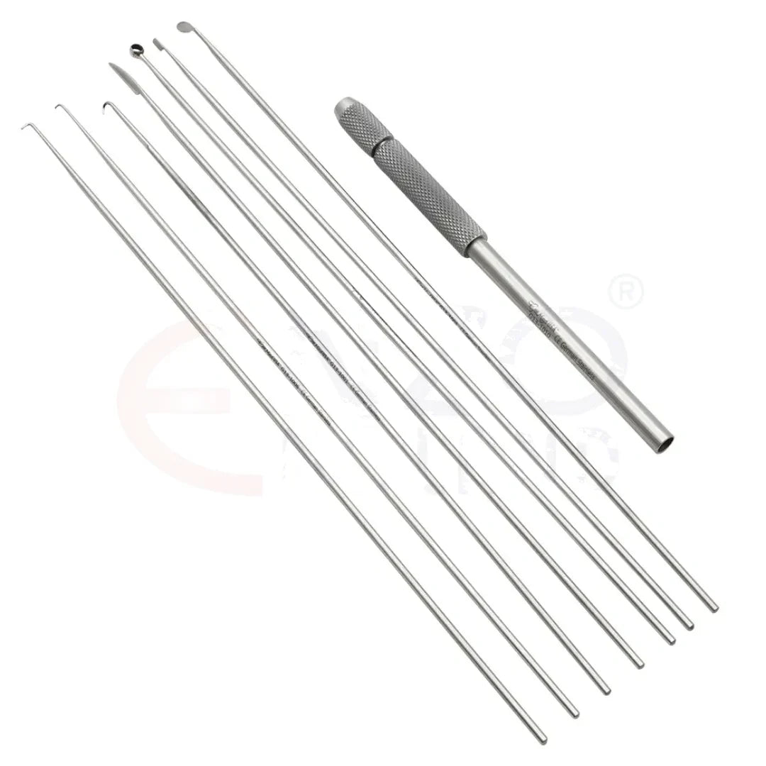 Neuro Knife Set with Universal Chuck Handle