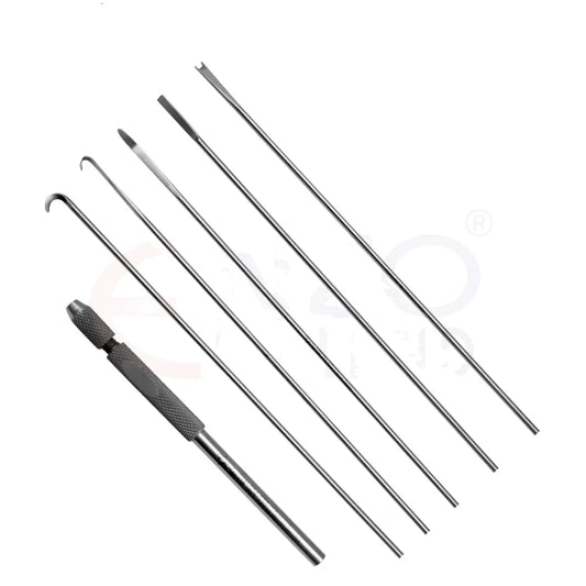 Neurosurgical Knife Set with Universal Chuck Handle