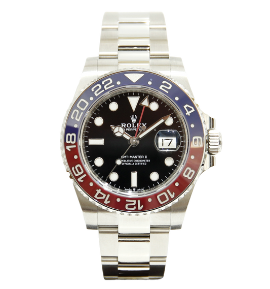 Rolex GMT Master II 'Pepsi' Stainless Steel Oyster Bracelet