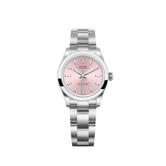 Rolex Oyster Perpetual 277200 'Ladies' Stainless Steel Pink Dial