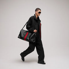 Mega Web Trademark large duffle bag