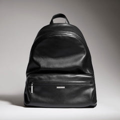 Gucci Tag large backpack - black leather