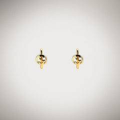 Gucci Interlocking 18k hoop earrings - 18k yellow gold