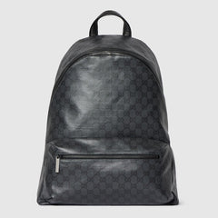 Gucci Essence Classic medium backpack - black GG canvas