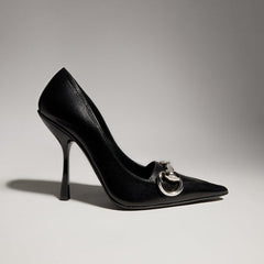 Women's Boulevard pump - black leather