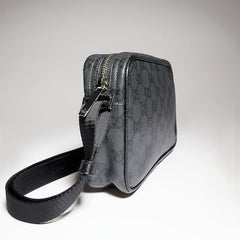 Gucci Essence Classic mini bag - black GG canvas