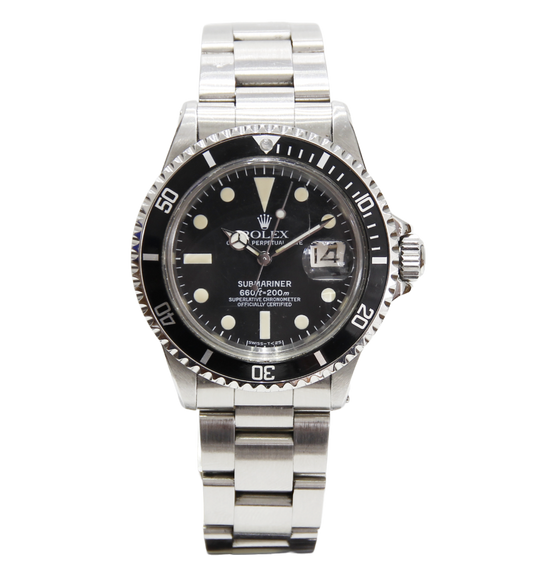 Rolex Submariner Date Vintage 1680 Stainless Steel